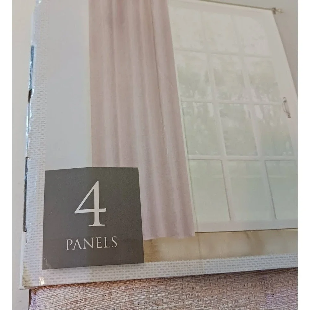 Room Darkening Window Curtains NWT 38x84‎ panels energy efficient Lakewood Home